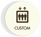 1-Line Custom Symbol Sign