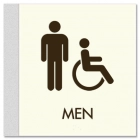Men Sign w/Male & ISA Symbols