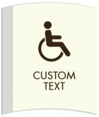 2-Line Custom Symbol Sign
