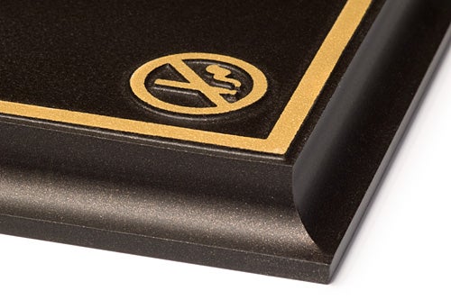 No Smoking Symbol - Bronze (Symbol Not Available On All Signs)