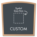 1-Line Custom Symbol Sign