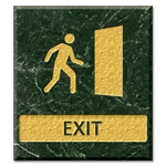 Exit Sign w/Symbol