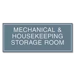 3-Line Room Sign