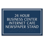 4-Line Custom Room Sign