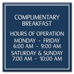 8-Line Custom Informational Sign
