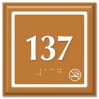Room Number - No Smoking