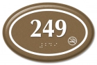 Oval Room Number - No Smoking