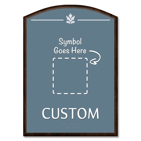 1-Line Custom Symbol Sign