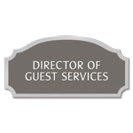 2-Line Room Sign