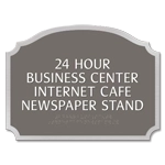 4-Line Room Sign
