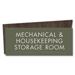 3-Line Room Sign