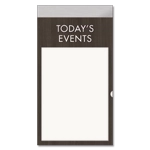2-Line Informational Sign w/Insert Slot