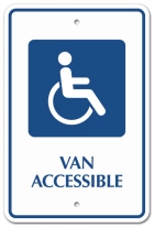 Van Accessible - Handicap Parking