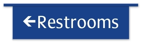 1-Line Overhead Flag Sign