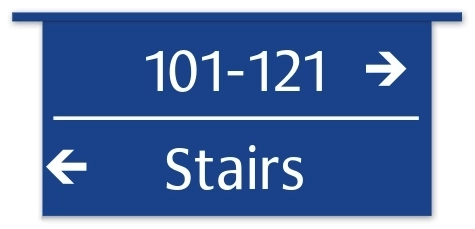 2-Line Overhead Flag Sign