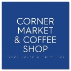 5-Line Custom Common Room Sign