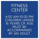8-Line Custom Common Room Sign