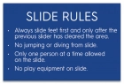 Arkansas Slide Rules Sign