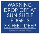 Florida Sun Shelf Warning Sign