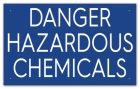 Indiana Hazardous Chemicals Sign