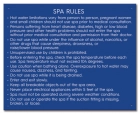 Maine Spa Rules Sign