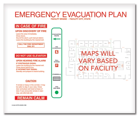 Meeting Room Evacuation Map - Celtec
