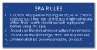 Missouri Spa Rules Sign