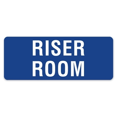 Riser Room Label