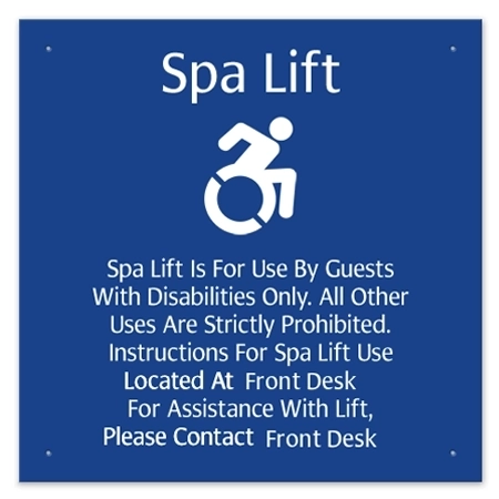 Spa Lift Rules with Dynamic ISA Symbol - Large