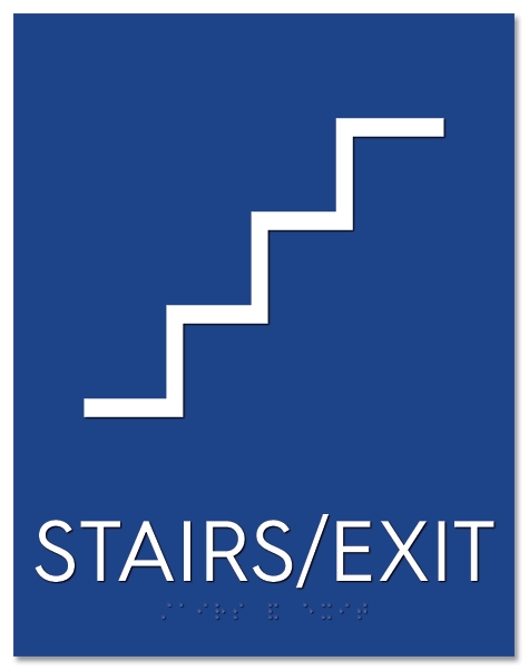 Stairs/Exit Sign
