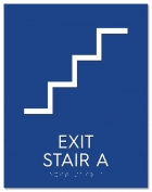 Stairway Exit Sign - DC Compliant