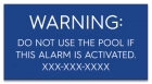 Utah Alarm Warning Sign