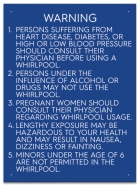 Wisconsin Spa Rules Sign