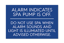 Pool/Spa Signs