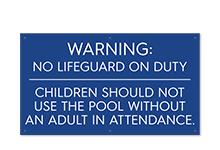 Pool Signs