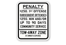 Parking Signs