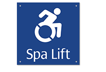 Spa Lift Signs
