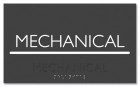 1-Line Common Room Sign - Exterior Use