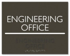 2-Line Common Room Sign - Back of House