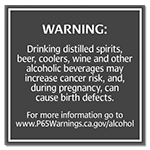Alcohol Warning Sign: Pregnancy and Birth Defects