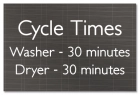 Cycle Times Sign