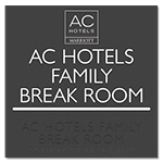 Family Break Room Sign - Exterior