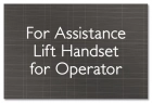 For Operator Sign