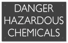 Indiana Hazardous Chemicals Sign