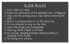 Indiana Water Slide Rules