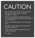 ISPSC Spa Rules Sign