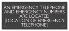 Kentucky Emergency Phone Location Sign