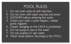 MAHC Pool Hygiene Rules Sign