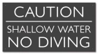 Maricopa County, Arizona No Diving Sign