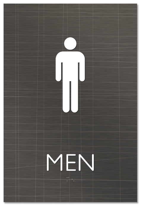 Men Sign w/Male Symbol